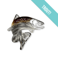 Trout Metal Wall Art – Unique Gift for Fishermen - RMMDecor