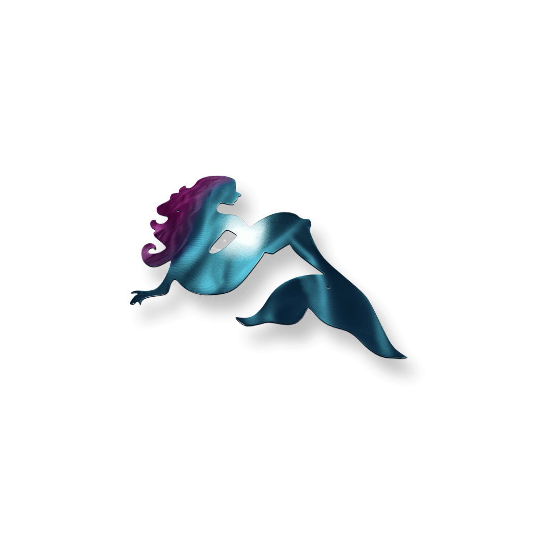 Mermaid Metal Wall Art – Coastal & Beach House Decor - RMMDecor